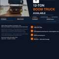 Aramco Certified Boom Truck - Available