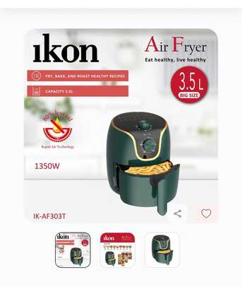 Riyadh, Appliances, SAR 100,  Ikon Air Fryer