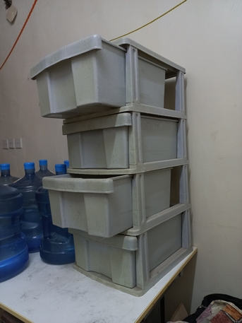 Riyadh, Household Items, SAR 10,  Plastic Drawer Storage For Sale