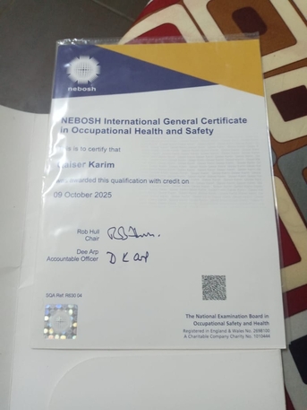 Khobar, Job Seekers, Safety Officer HSE