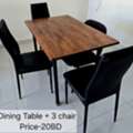 BHD 20,  Dinning Table + 3chair