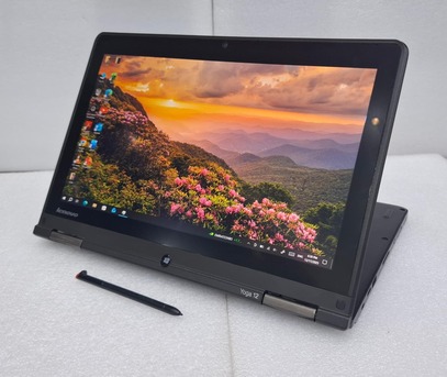 Manama, Computers, BHD 78,  LENOVO 2 In 1 YOGA Core I7 Touch Laptop + Tablet With Pen 8GB RAM 256GB M.2 SSD Win 10 Pro