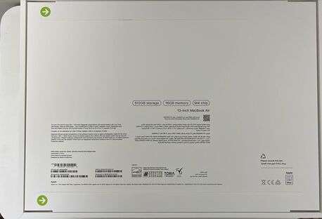 Al Mounsiyah, Computers, SAR 4700,  NEW Macbook Air M4 512gb 16g RAM