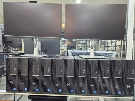 Khobar, Computers, SAR 1599,  Dell OptiPlex 7090 Full Set 24" Frameless Led (Core I7-11th Gen 16-512)