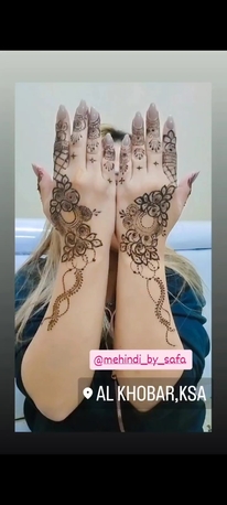 Khobar, Beautician, Henna Design And Henna Hands And Nails Cones Available