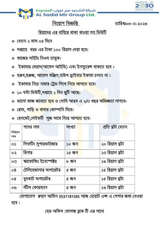 Riyadh, Jobs, Lifting Supervisor,Rigger,Scaffolding Inspector,Telihandler Operator,bobcat Oparetor ,Stee