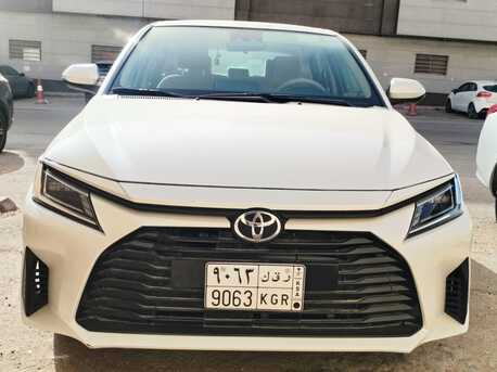 Al Nakheel, Vehicles, Cars & Trucks , SAR 55000,  Toyota Yaris,  2024,  Automatic,  30000 KM,    (Y Plus) &ndash; Pearl White &ndash; Smart Tech Features &ndash; Only 30,000 KM