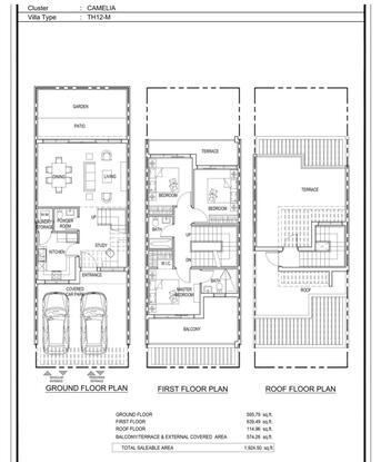 Dubai, Real Estate For Sale, AED 2000000,  3 BR,  2010 Sq. Feet,  Townhouse For Sale In Damac Hills 2