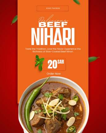 Khobar, Food Delivery, Homemade Food - Beef Nihari - Daily Available