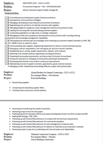 Dammam, Job Seekers, Procurement Engineer / Procurement Officer (Aramco Approved)