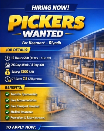 Riyadh, Jobs, Keemart Wearhouse!! Only Bangladeshi