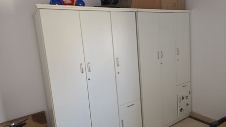 Riyadh, Furniture, SAR 850,  Two Wardrobe Of 3 Door Each, Gym Dumbell 30 Kg