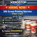 Required Silk Printers Operator