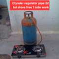 BHD 22,  Clynder With Regulator Pipe 22 Bd Stove Free 1 Side Work Msg 3670 8372 Wts Ap No Call