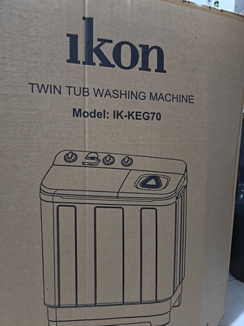 Al Faisaliyah, Household Items, SAR 330,  Semi Automatic Washing Machine, 7 Kg IKON Brand (7 Months Warranty)