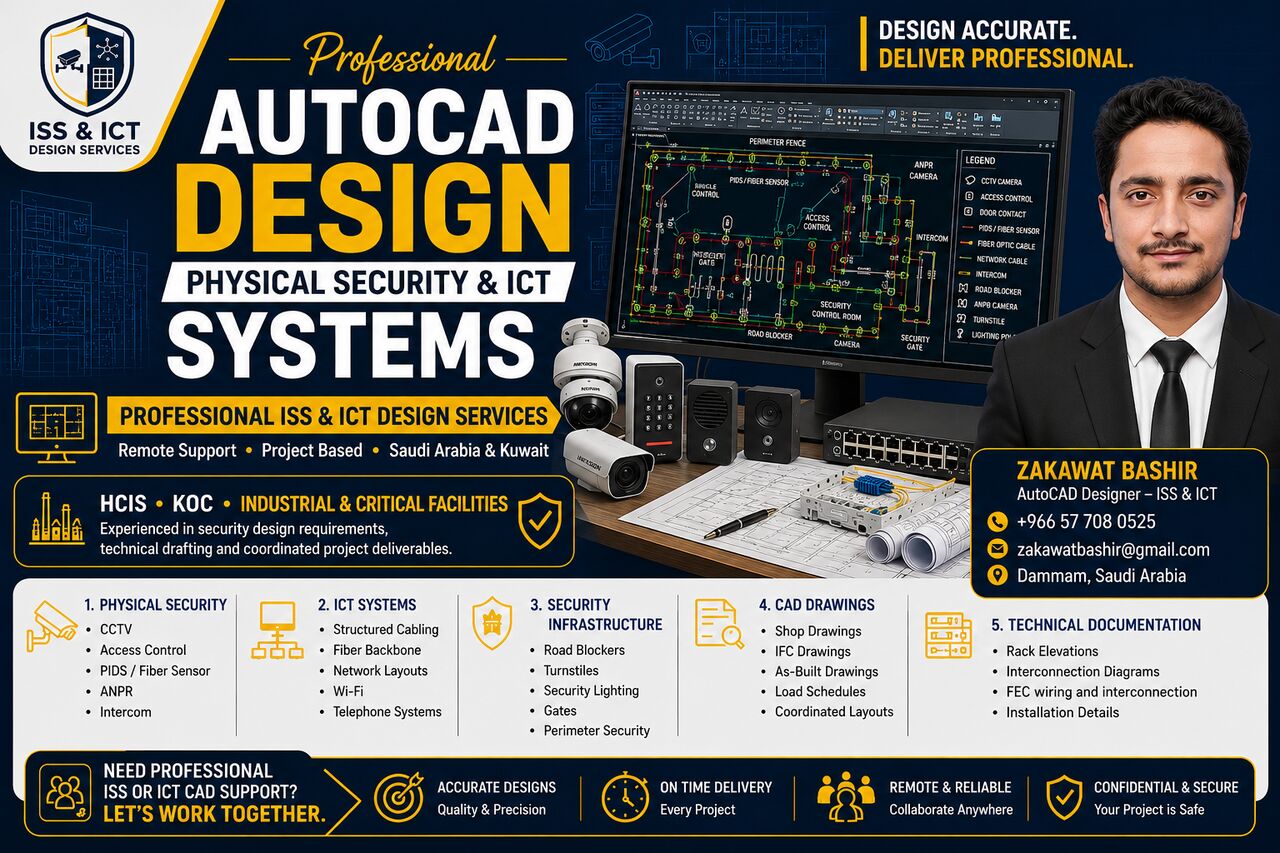 Dammam, Job Seekers, ISS & ICT - SAIS & KOC Project - Stage 2, Stage 3 - Professional Design Services