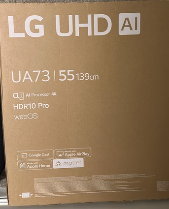 Al Andalus, Electronics, SAR 2000,  LG UHD -AI  UA73 55"