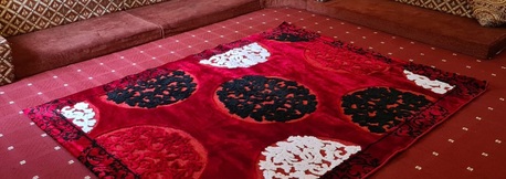Dammam, Furniture, SAR 130,  Maroon Decorative Rug &ndash; Amazing Condition