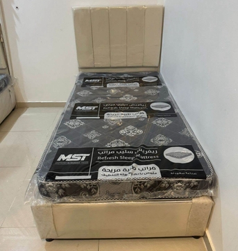 Jeddah, Furniture, SAR 2,  New High Quality Single Bed Frame And Mattress Available