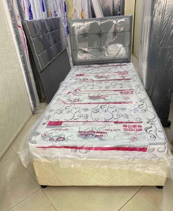 Jeddah, Furniture, SAR 4,  New Best Quality Single Bed 🛏️ With Mattress Available