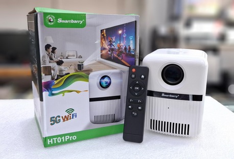 Manama, Computers, BHD 22,  New 4K Smart Android Projector Built In Youtube + PlayStore & Wireless Screen Sharing