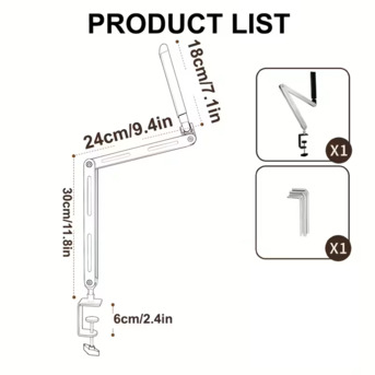 Zinj, Household Items, BHD 9,  A Three-axis Cantilever Stand That Can Hold Two Mobile Phones Or . . . . .