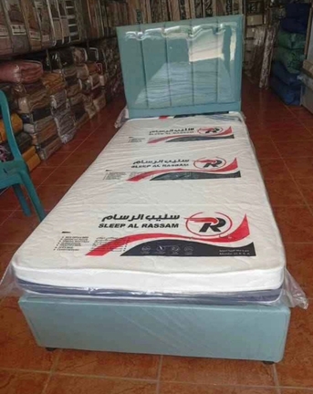 Jeddah, Furniture, SAR 4,  New Single Steel Bed And Wooden Single Bed Available