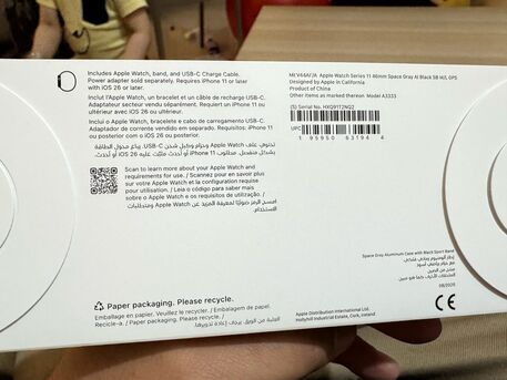 Riyadh, Watches, SAR 1750,  Apple Watch Series 11 &ndash; 46mm (Brand New &ndash; Sealed Box)