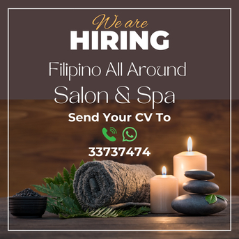 Gudaibiya, Jobs, FILIPINO ALL AROUND IN SALON AND SPA