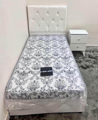 Jeddah, Furniture, SAR 5,  Single Bed Mattress And Single Bed Frame Available In Low Price