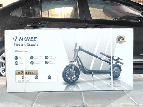 Khobar, Motorcycles, SAR 1299,  NAVEE V25i Pro II Electric Scooter &ndash; Brand New (Sealed Box)