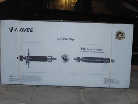 Khobar, Motorcycles, SAR 1299,  NAVEE V25i Pro II Electric Scooter &ndash; Brand New (Sealed Box)