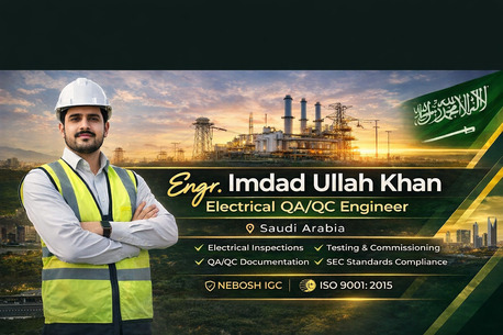 Riyadh, Job Seekers, QA/QC Electrical Engineer &ndash; Substation & Power Distribution Projects | KSA Experience