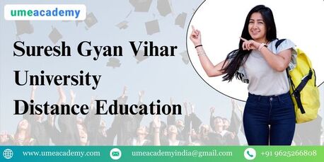 Jaipur, Lessons Offered, Suresh Gyan Vihar University Distance Education