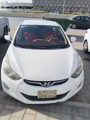 Riyadh, Vehicles, Cars & Trucks , SAR 1500,  Hyundai Elantra,  2013,  Automatic,  350 KM,  Car Available For Rent On Monthly Basis