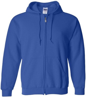New York, Business, Heavy Blend Full Zip Hoodie Charlotte NC For Custom Apparel Printing