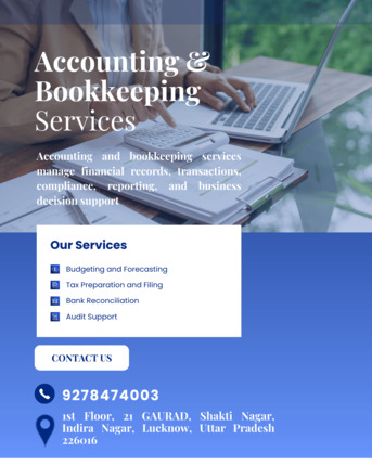 Lucknow, Accounting, Reliable Accounting & Bookkeeping Services For SMEs