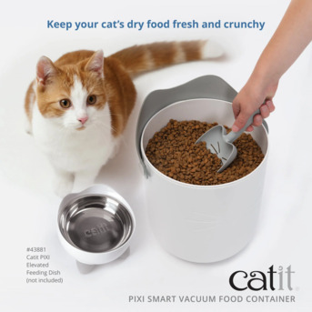 Mumbai, Pet Supplies, INR 6999,  Best Catit Pixi Smart Vacuum Cat Food Container