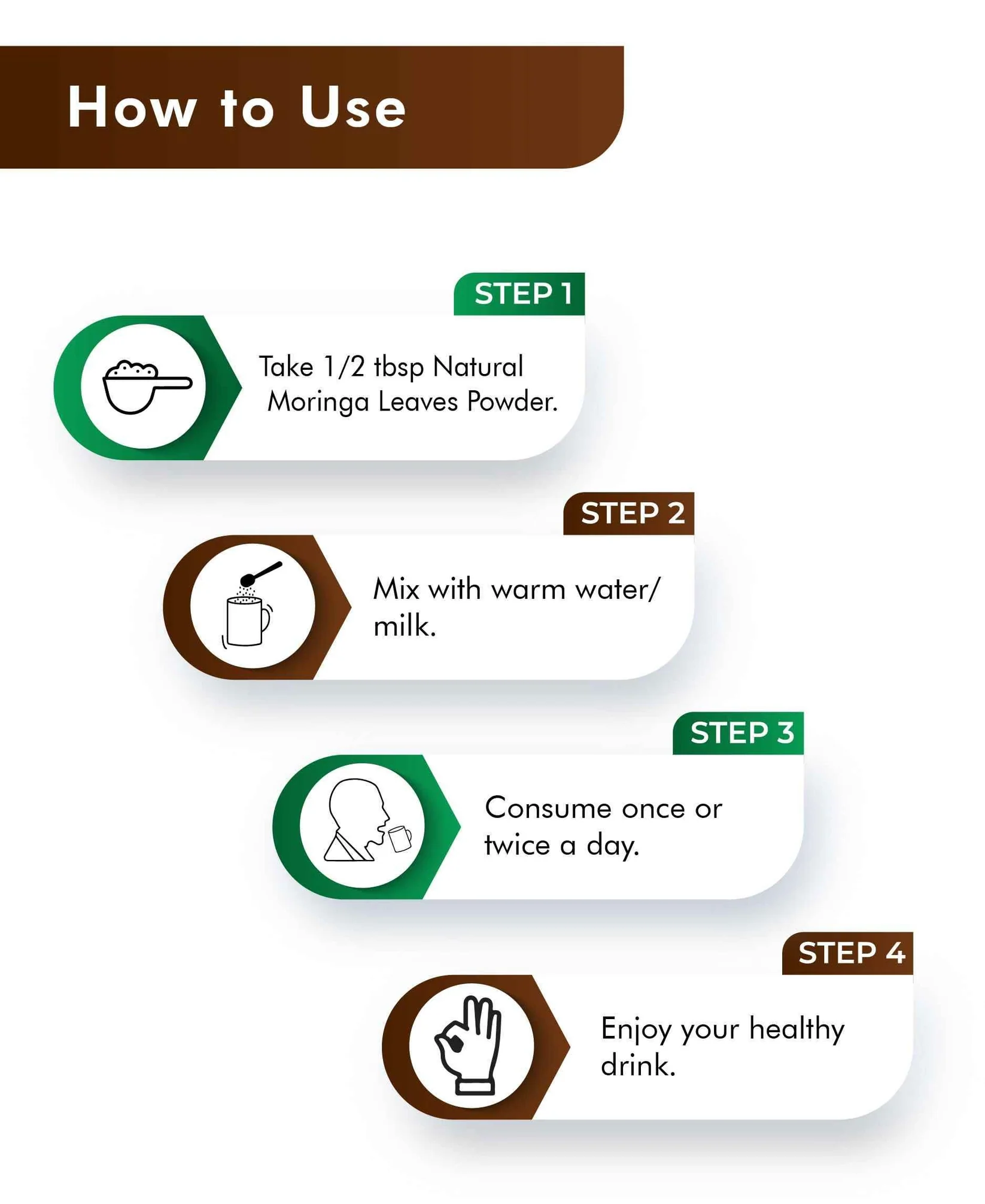 Ahmedabad, Health & Beauty Items, INR 100,  Moringa Leaves Powder, Complete Nutrition & Vitality | Buy Online - H&C - Health N Wellnes