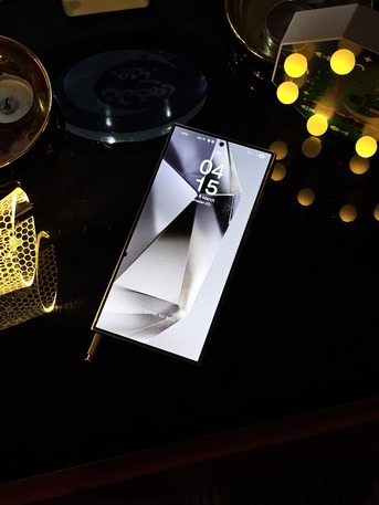 Jeddah, Mobile Phones, SAR 2999,  SAMSUNG GALAXY S24 ULTRA-256/12-Titanium Grey-With Warranty