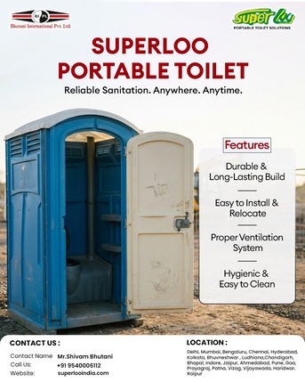 New Delhi, Business, Portable Toilets On Rent In India - Event & Construction Site Toilets &ndash; Superloo India