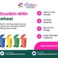 Dustbin With Wheel For Easy Waste Transportation