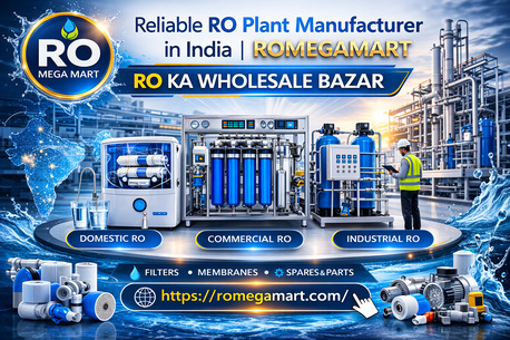 Gurugram, Wholesale Products, Reliable RO Plant Manufacturer In India | ROMEGAMART