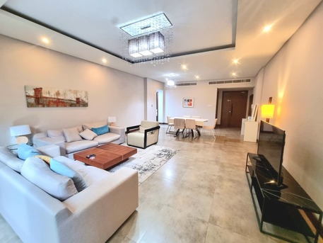 Amwaj Islands, Apartments/Houses, BHD 380/month,  Furnished,  2 BR,  130 Sq. Meter,  Spacious 2 BR FF Apartment With Closed Kitchen