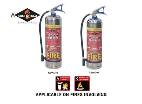 New Delhi, Business, Wet Chemical K-Type Kitchen Fire Extinguisher For Hotels & Cafes