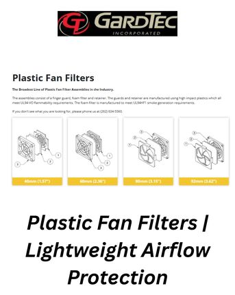 New York, Electronics, USD 2,  Premium Plastic Fan Filters &ndash; High-Performance Dust & Debris Protection | GardTec Inc