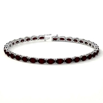 New York, Jewelry, USD 4873,  Premium Ruby Tennis Bracelet For Women