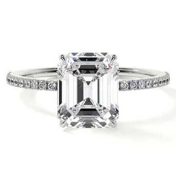 New York, Jewelry, USD 1748,  Luxury Emerald Cut Diamond Engagement Ring Best Value