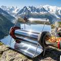 USD 799,  Solar Powered Stove For Camping &ndash; Clean Energy Cooking Solution