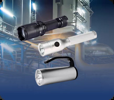London, Industrial Machinery, ATEX-Certified Explosion-Proof LED Flashlight For Industrial Safety